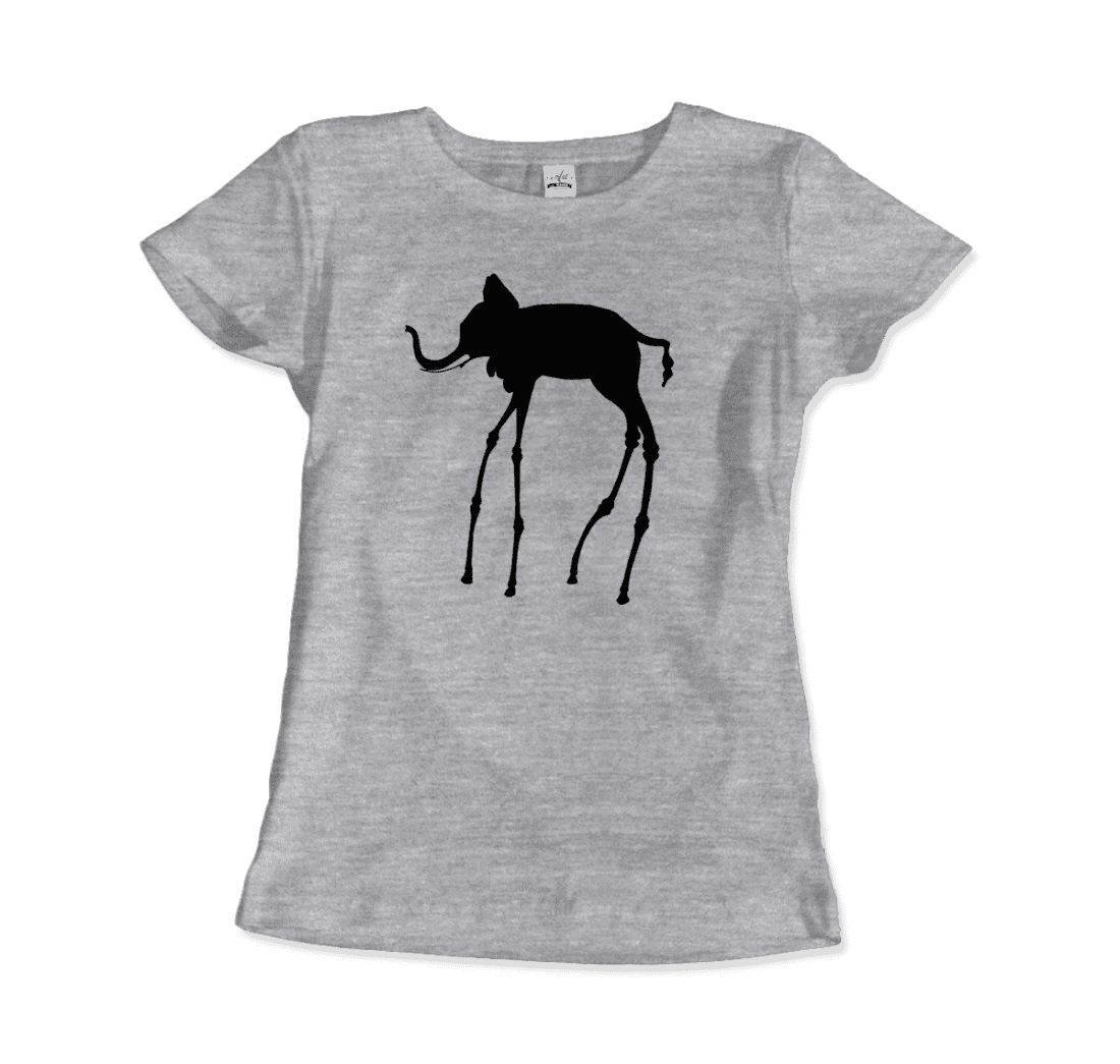 Salvador Dali Elephant Sketch T-Shirt-10