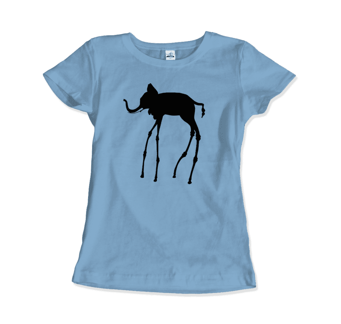 Salvador Dali Elephant Sketch T-Shirt-12