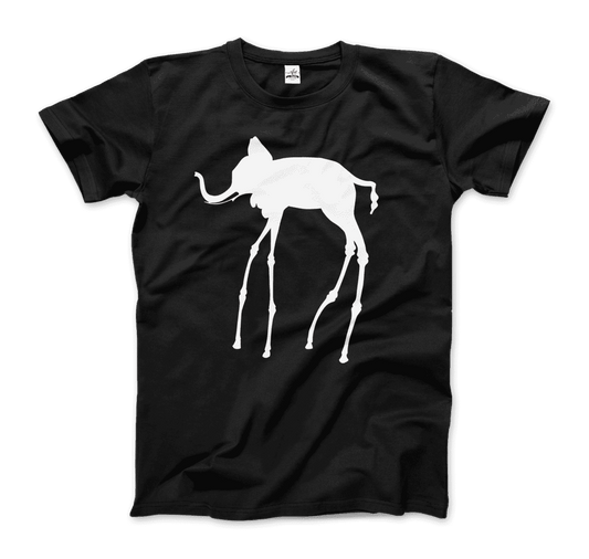 Salvador Dali Elephant Sketch T-Shirt-0