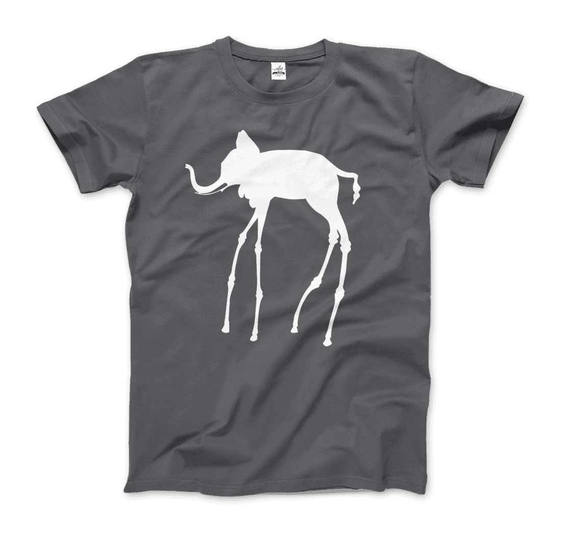 Salvador Dali Elephant Sketch T-Shirt-6