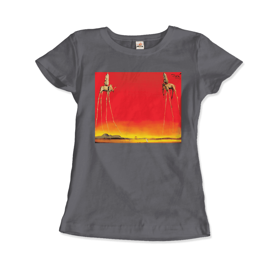 Salvador Dali, The Elephants Artwork T-Shirt-14