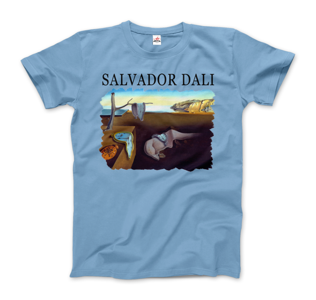 Salvador Dali The Persistence of Memory 1931 Artwork T-Shirt-5