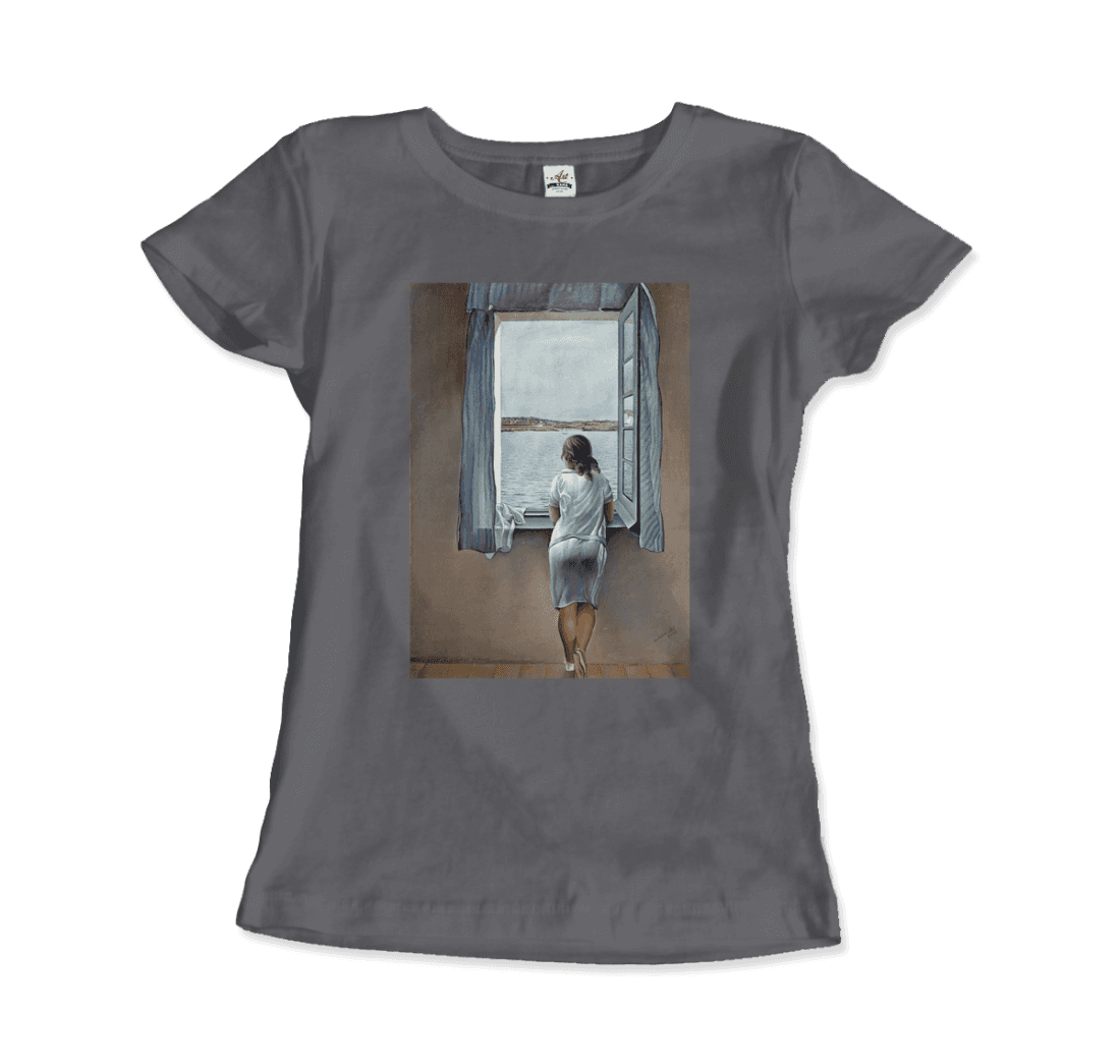 Salvador Dali Young Woman at a Window Artwork T-Shirt-13