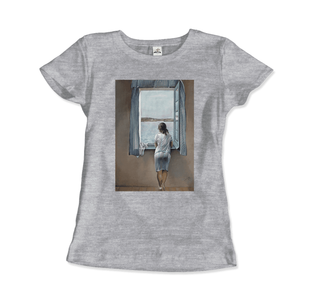 Salvador Dali Young Woman at a Window Artwork T-Shirt-12