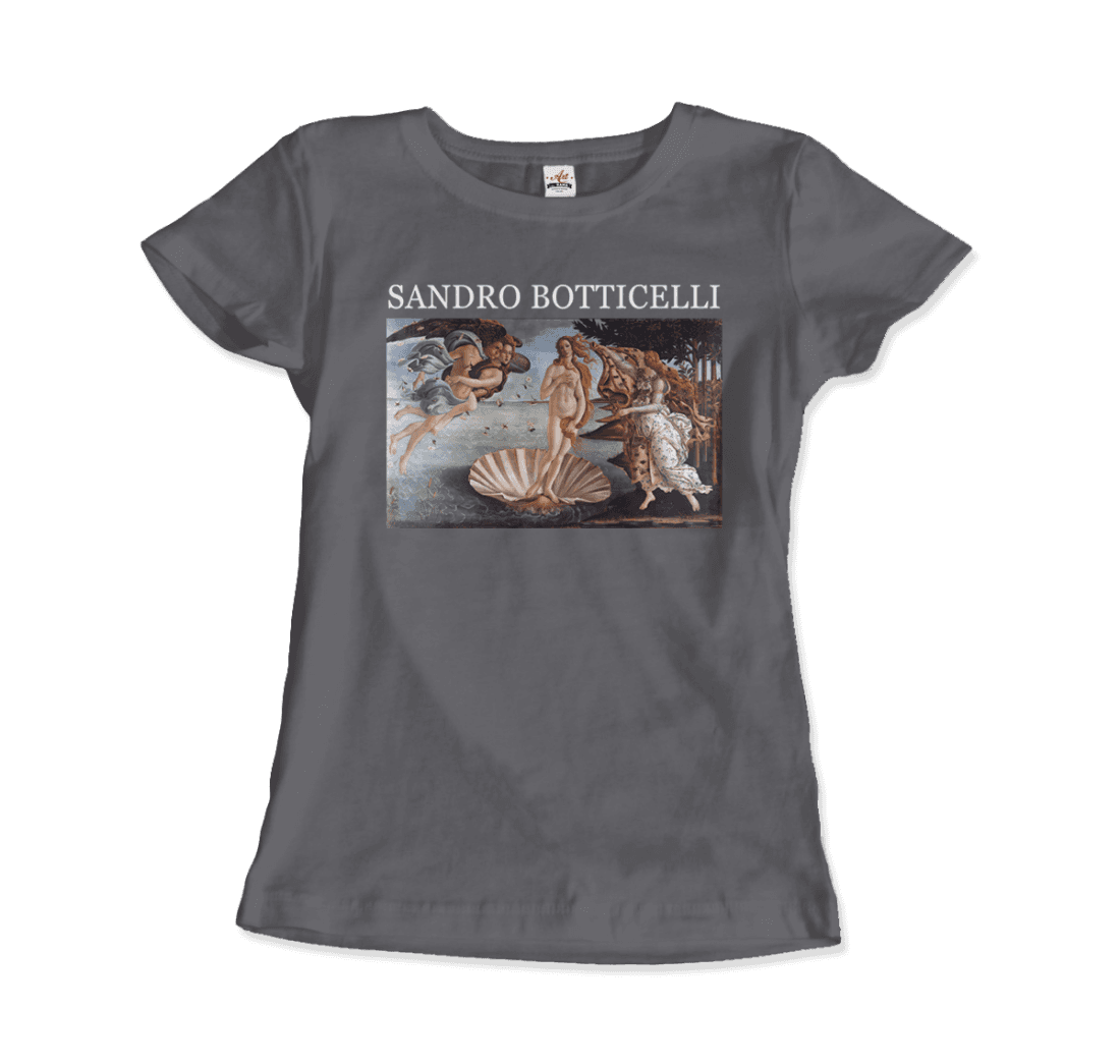 Sandro Botticelli - The Birth of Venus Artwork T-Shirt-14