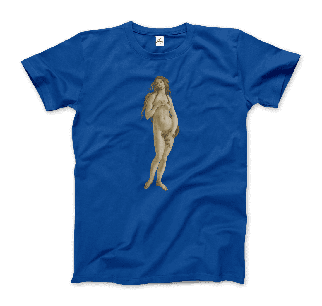 Sandro Botticelli - Venus (from The Birth of Venus) Artwork T-Shirt-11