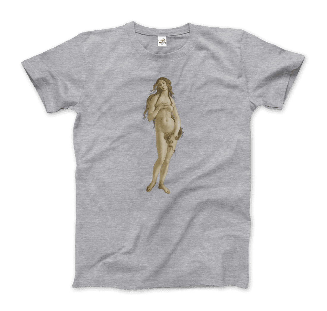 Sandro Botticelli - Venus (from The Birth of Venus) Artwork T-Shirt-8