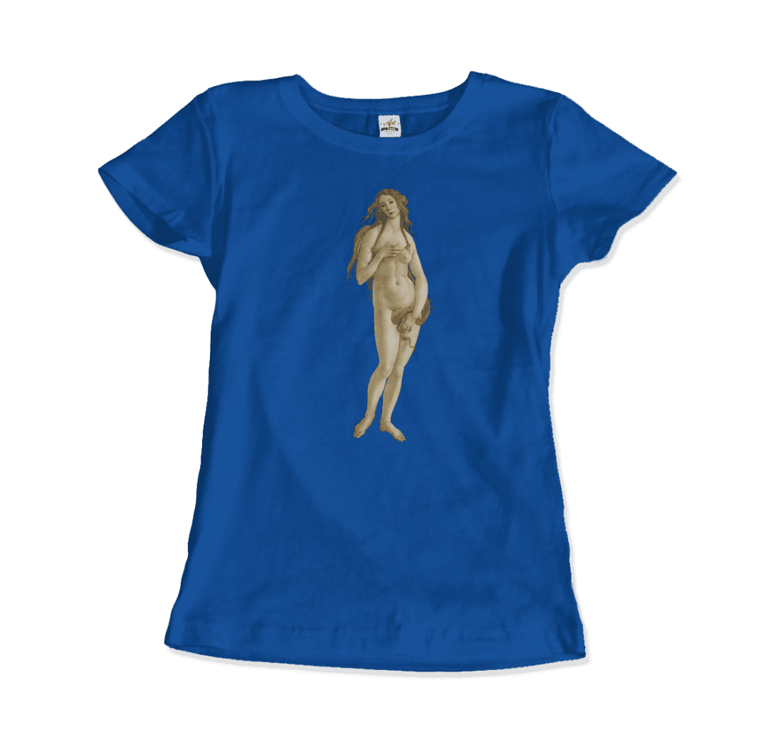 Sandro Botticelli - Venus (from The Birth of Venus) Artwork T-Shirt-18