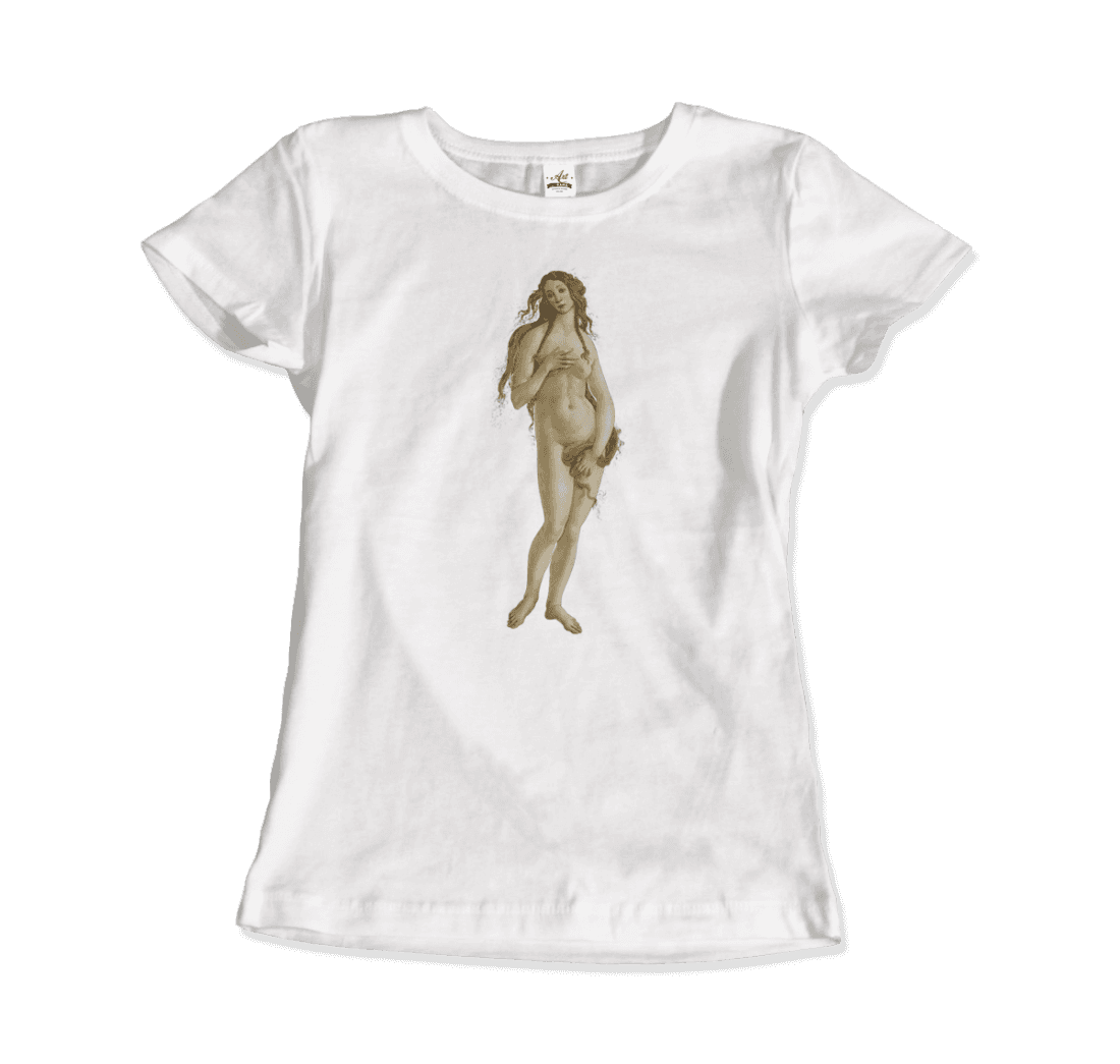 Sandro Botticelli - Venus (from The Birth of Venus) Artwork T-Shirt-13