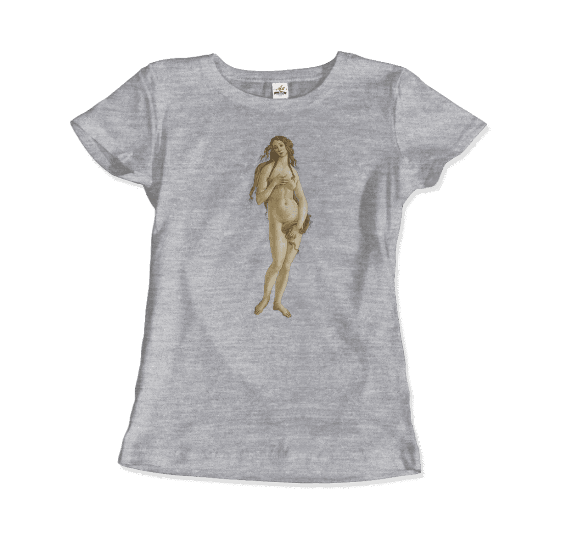 Sandro Botticelli - Venus (from The Birth of Venus) Artwork T-Shirt-15