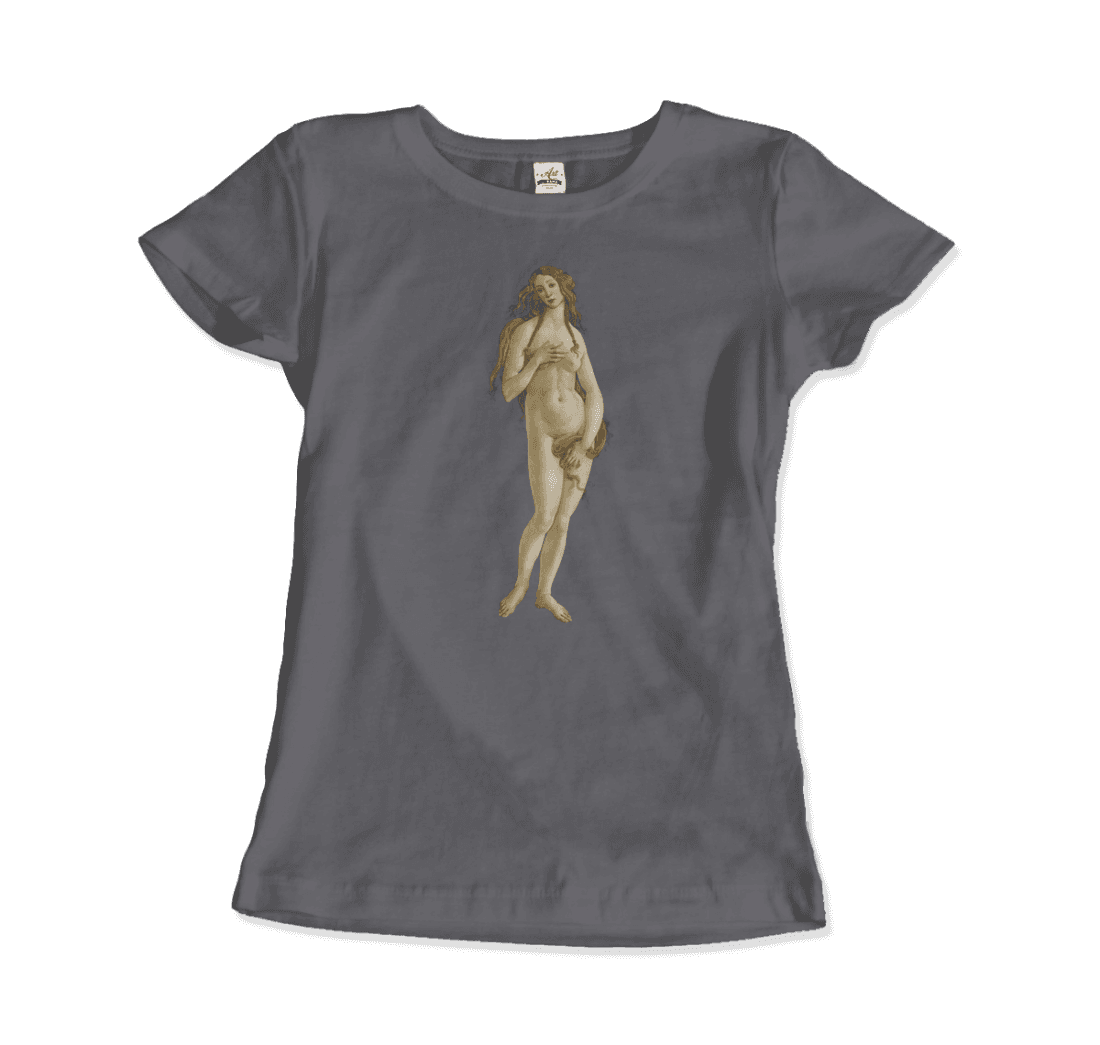 Sandro Botticelli - Venus (from The Birth of Venus) Artwork T-Shirt-16