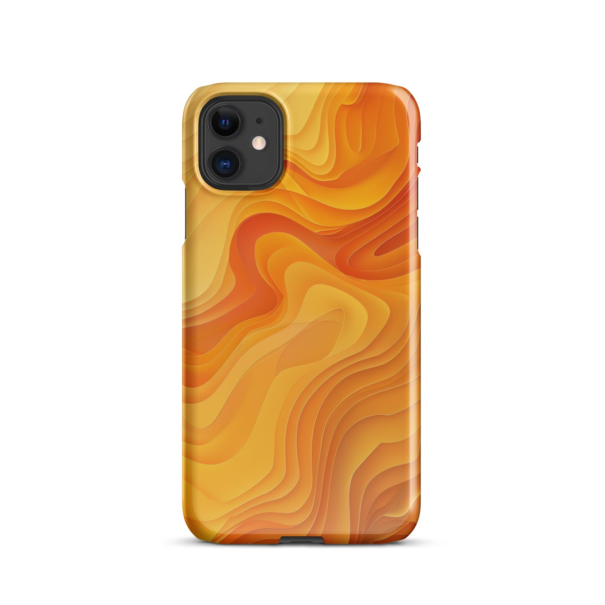 Abstract Yellow Phone Phone  case for iPhone-1