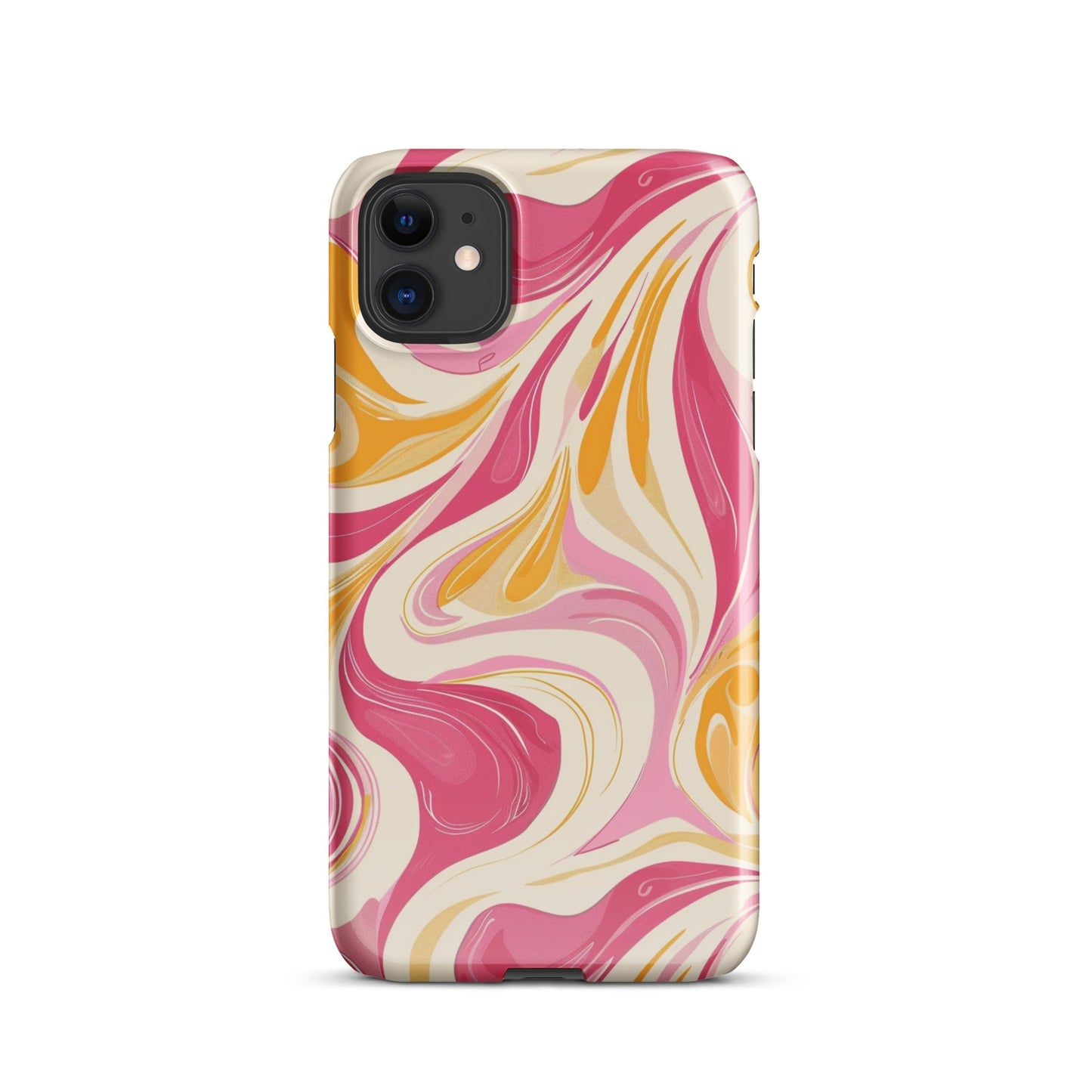 Yellow & Pink Phone Phone  case for iPhone-0