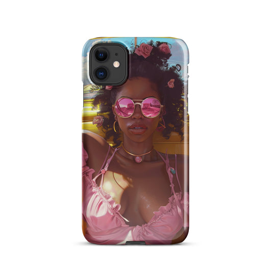 Black Girl Fashionista Phone case for iPhone-0