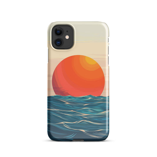 Ocean Sun Phone case for iPhone-0