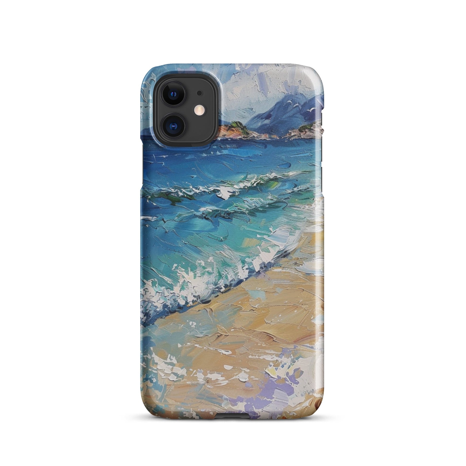 Beach Painting Phone case for iPhone-0