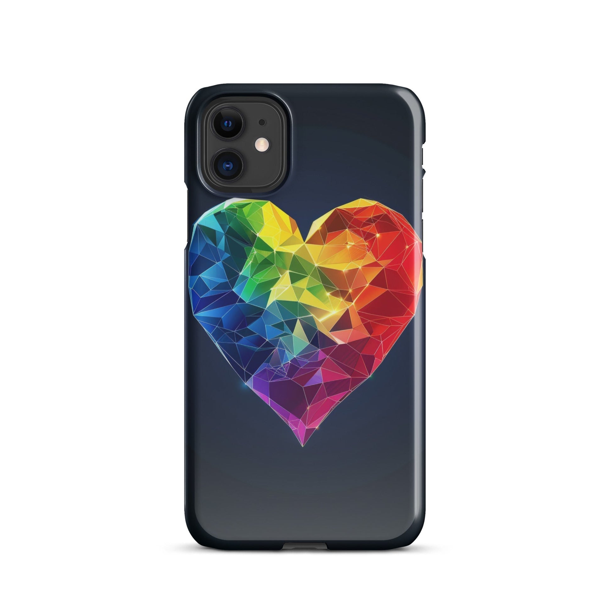 Ranbow Heart Phone case for iPhone-0