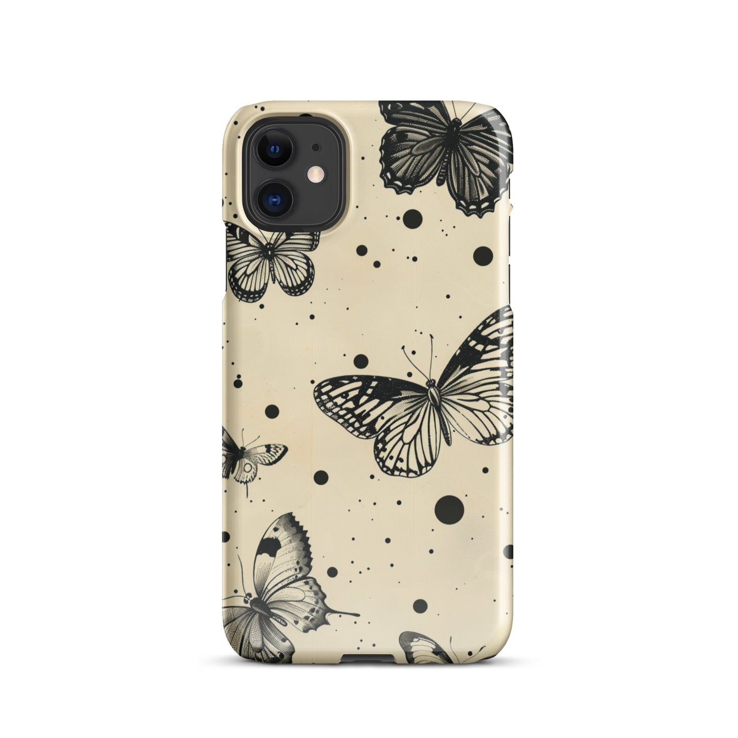 Vinatge Butterflies Phone case for iPhone-0