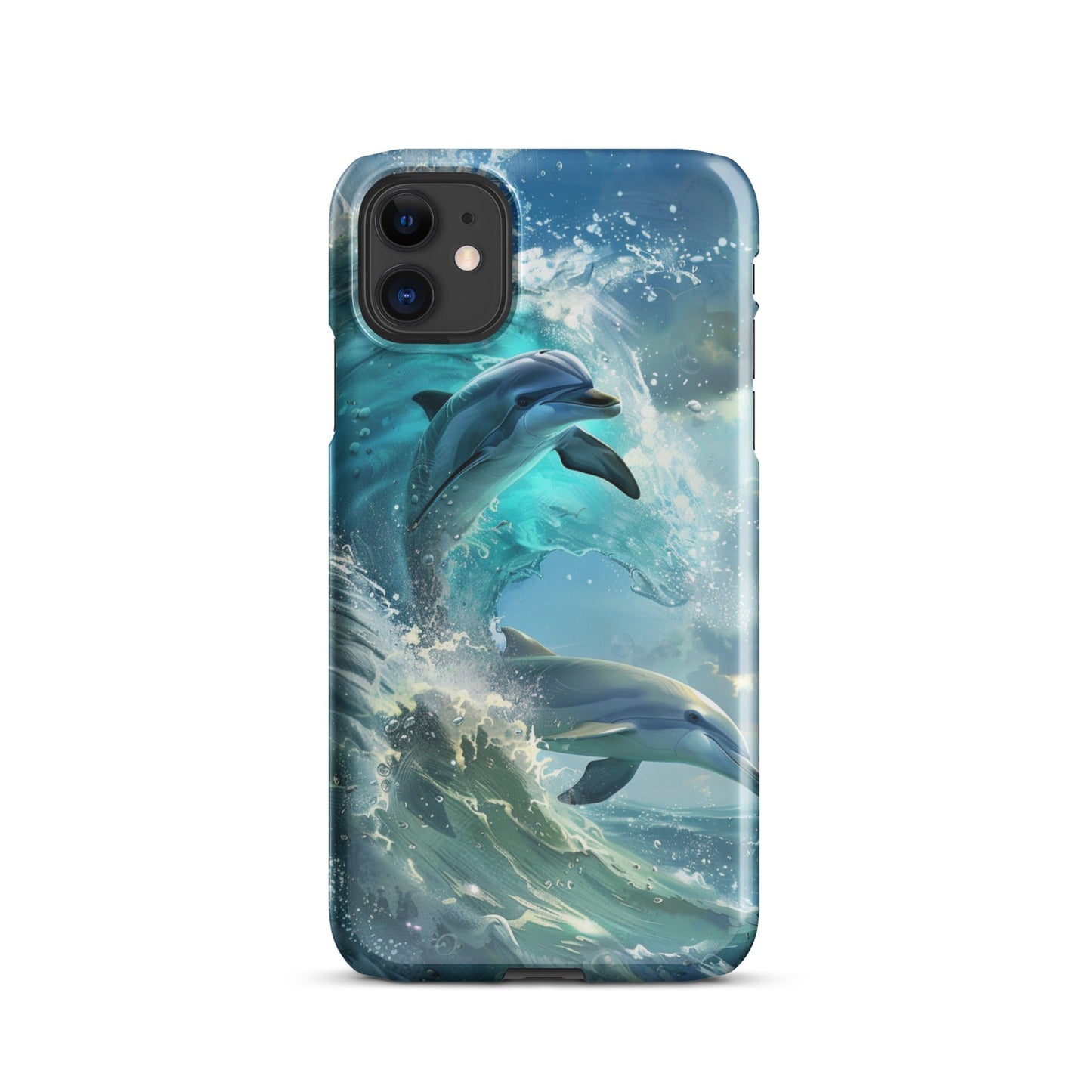 Dolphin Phone case for iPhone-0