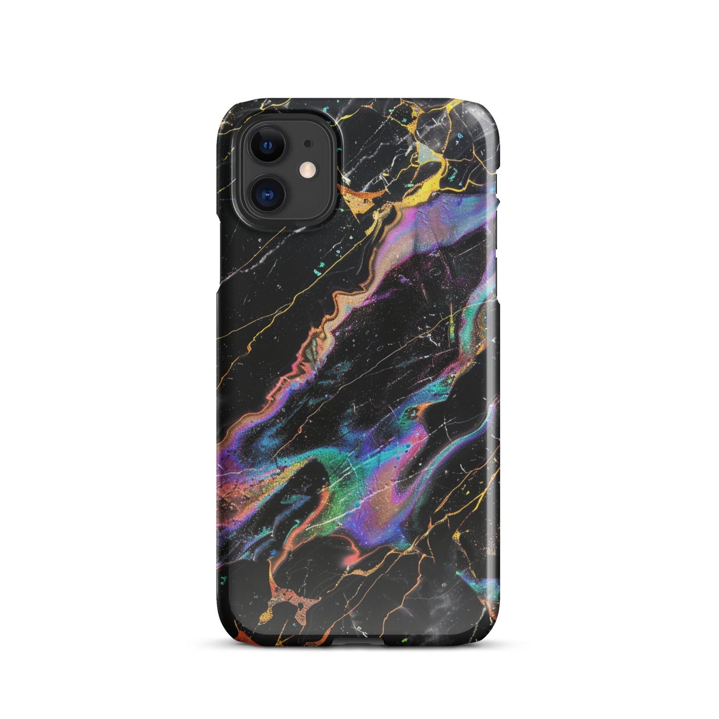 Rainbow Marble Phone case for iPhone-0