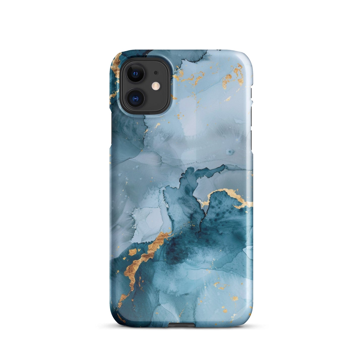 Blue Gold Phone case for iPhone-0