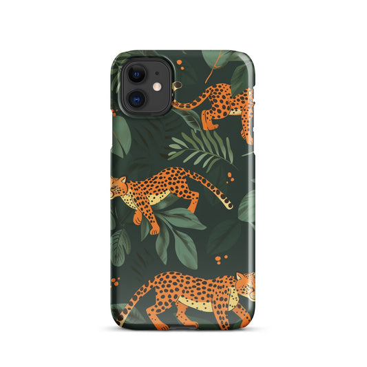 Leopard baby Phone case for iPhone-0