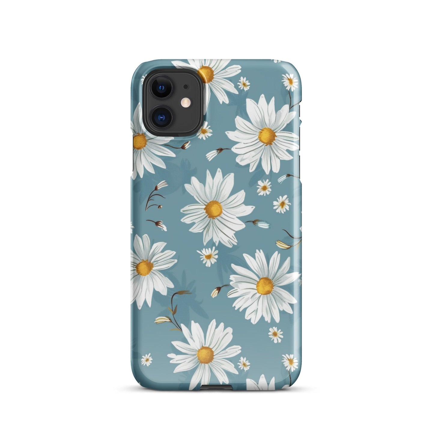 white Daisies Phone case for iPhone-0