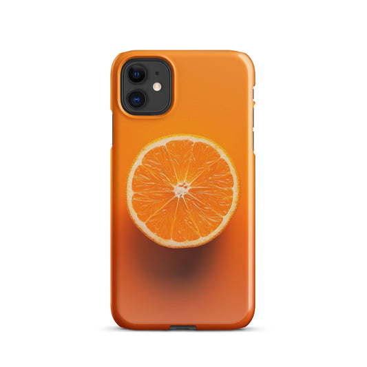 Orange  Phone case for iPhone-0