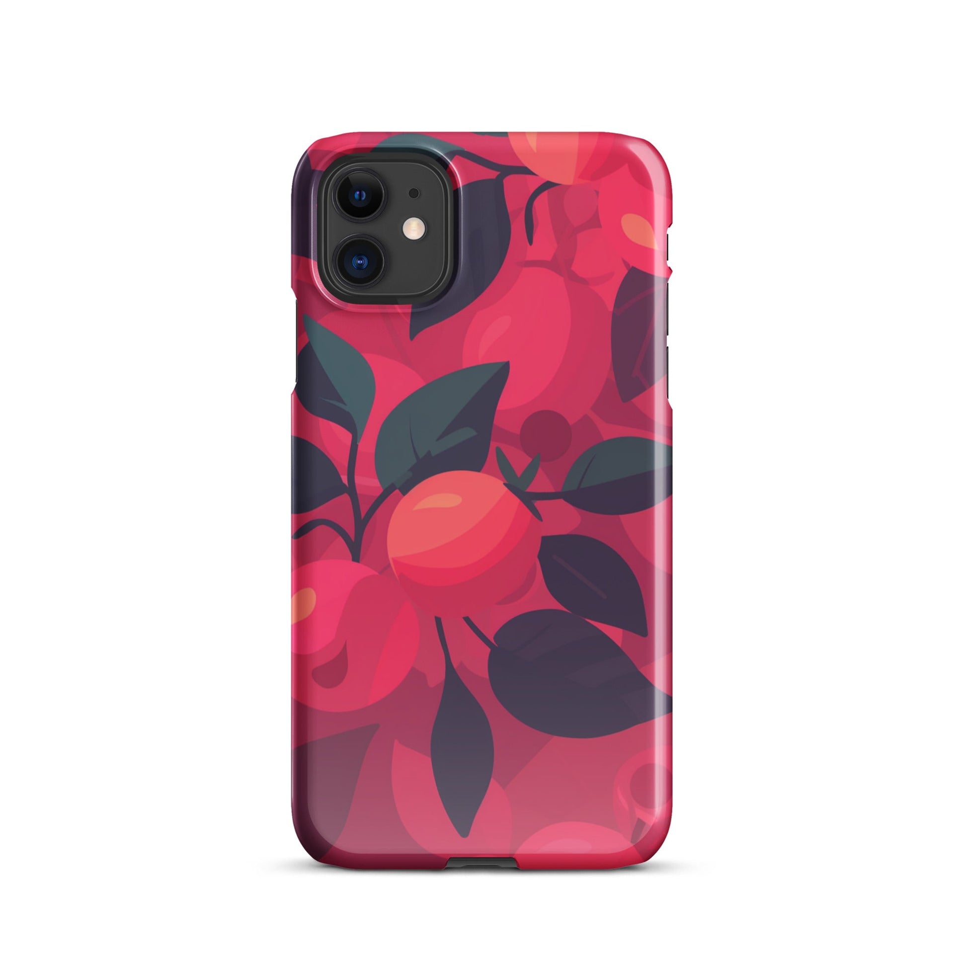 Red Fucsia Phone case for iPhone-0