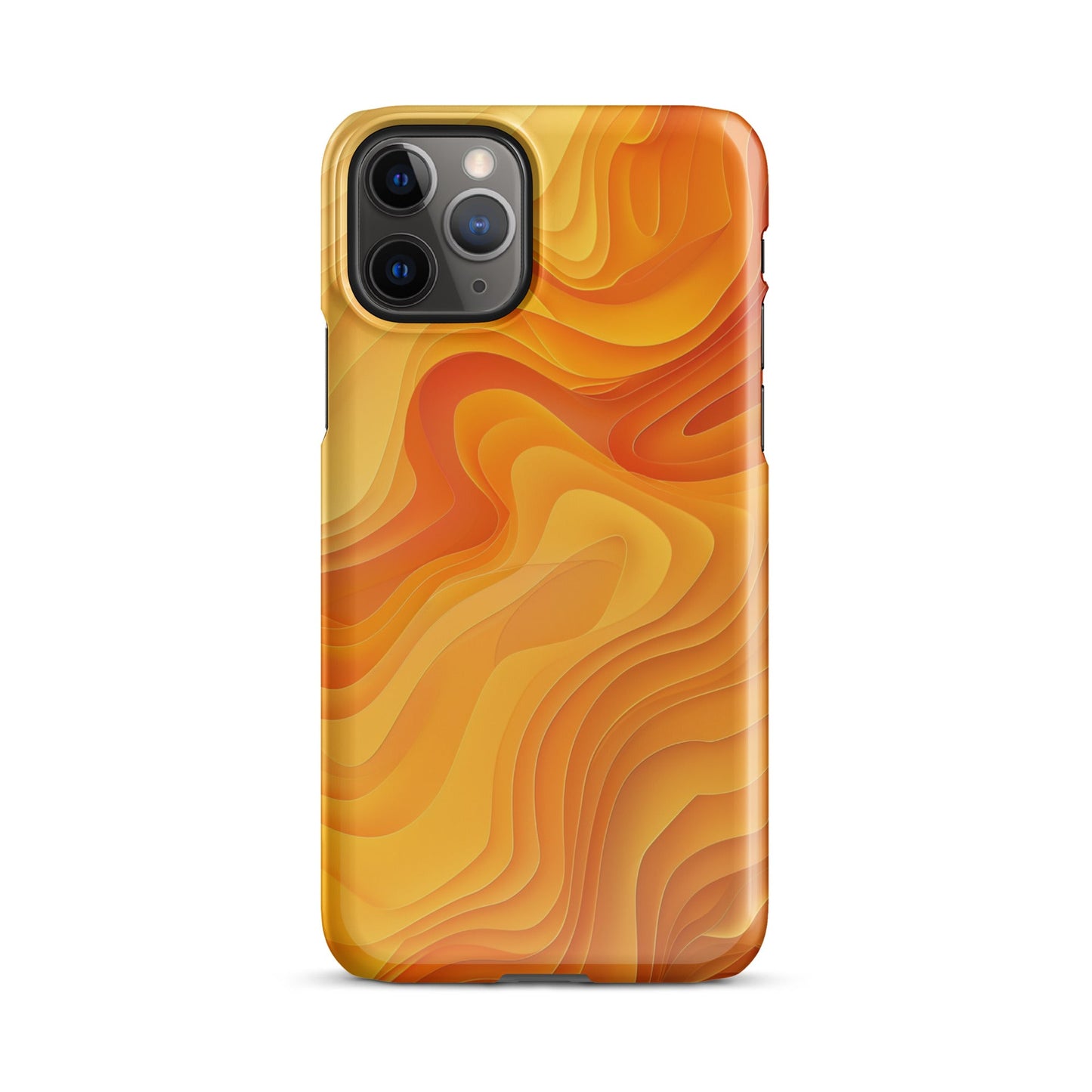 Abstract Yellow Phone Phone  case for iPhone-3