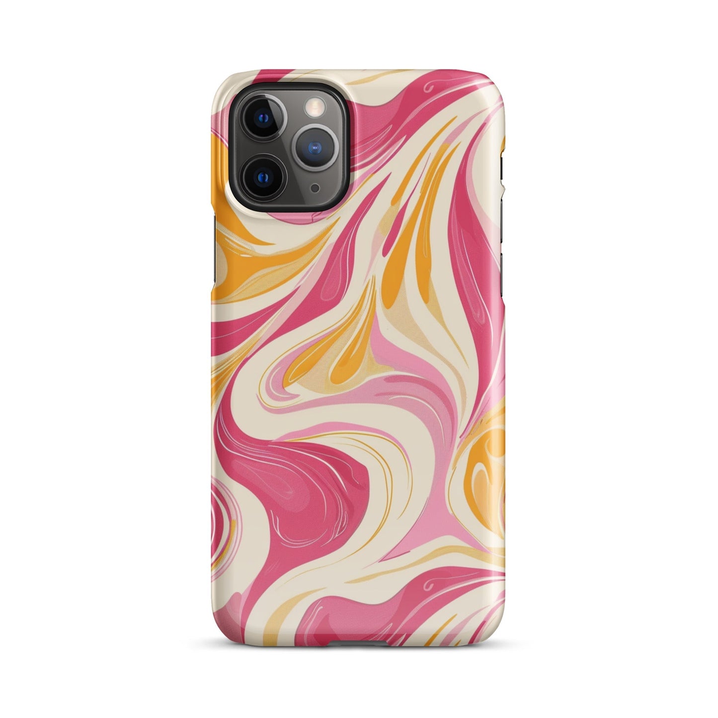 Yellow & Pink Phone Phone  case for iPhone-2