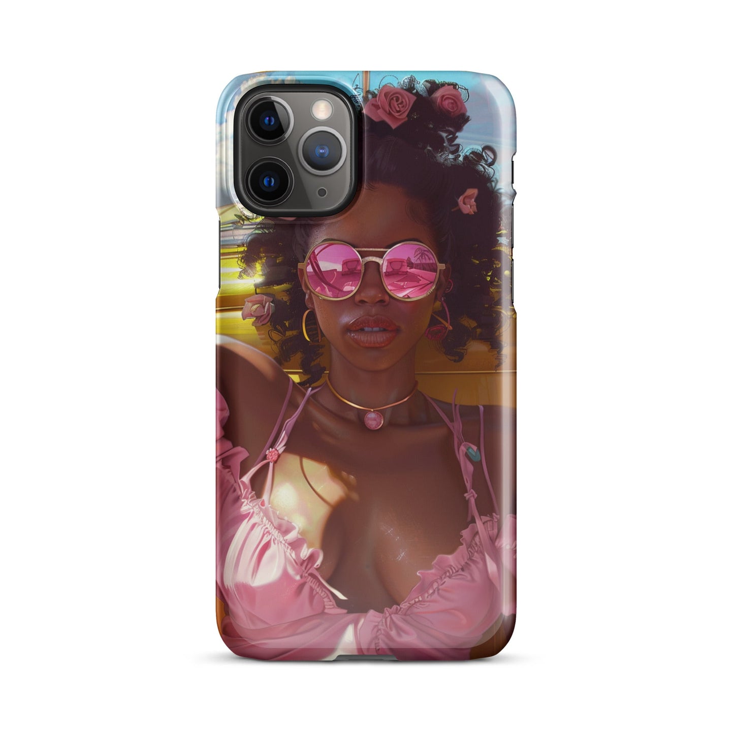 Black Girl Fashionista Phone case for iPhone-2