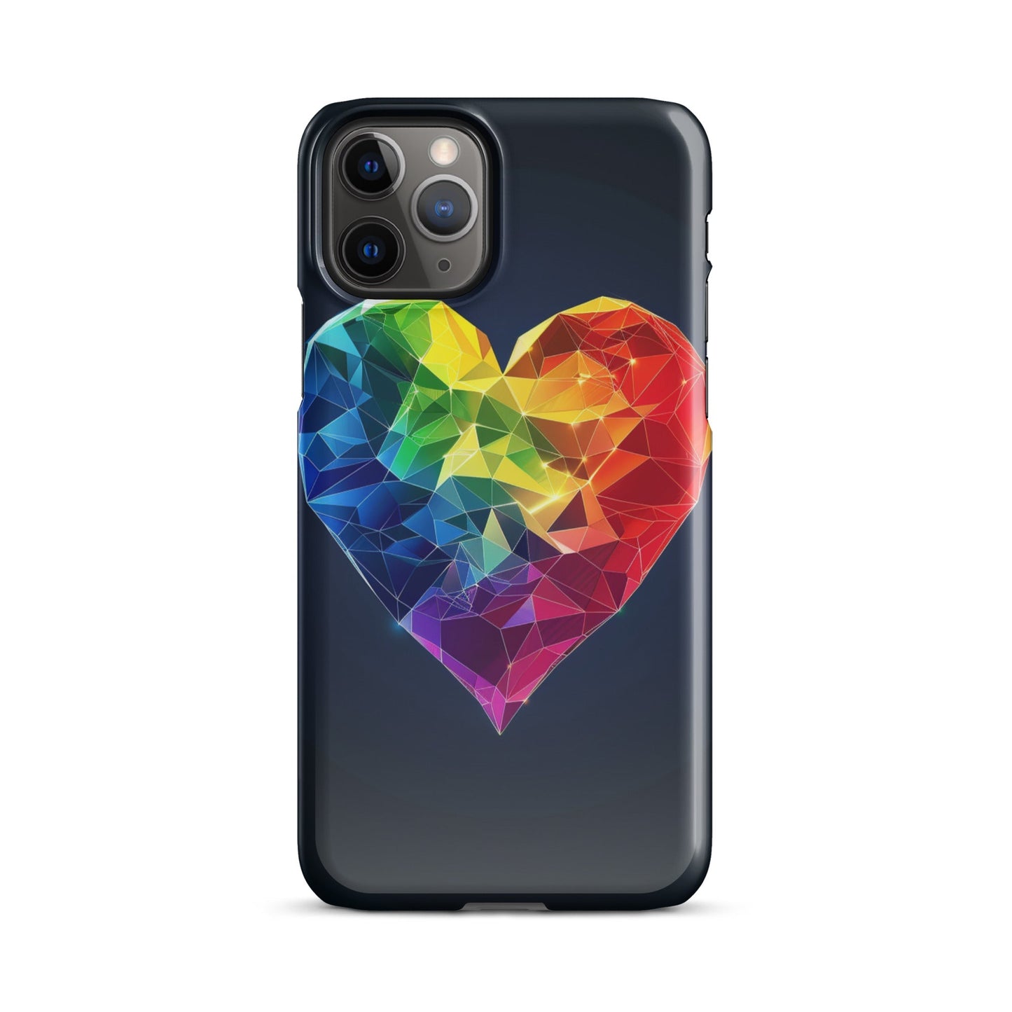 Ranbow Heart Phone case for iPhone-2