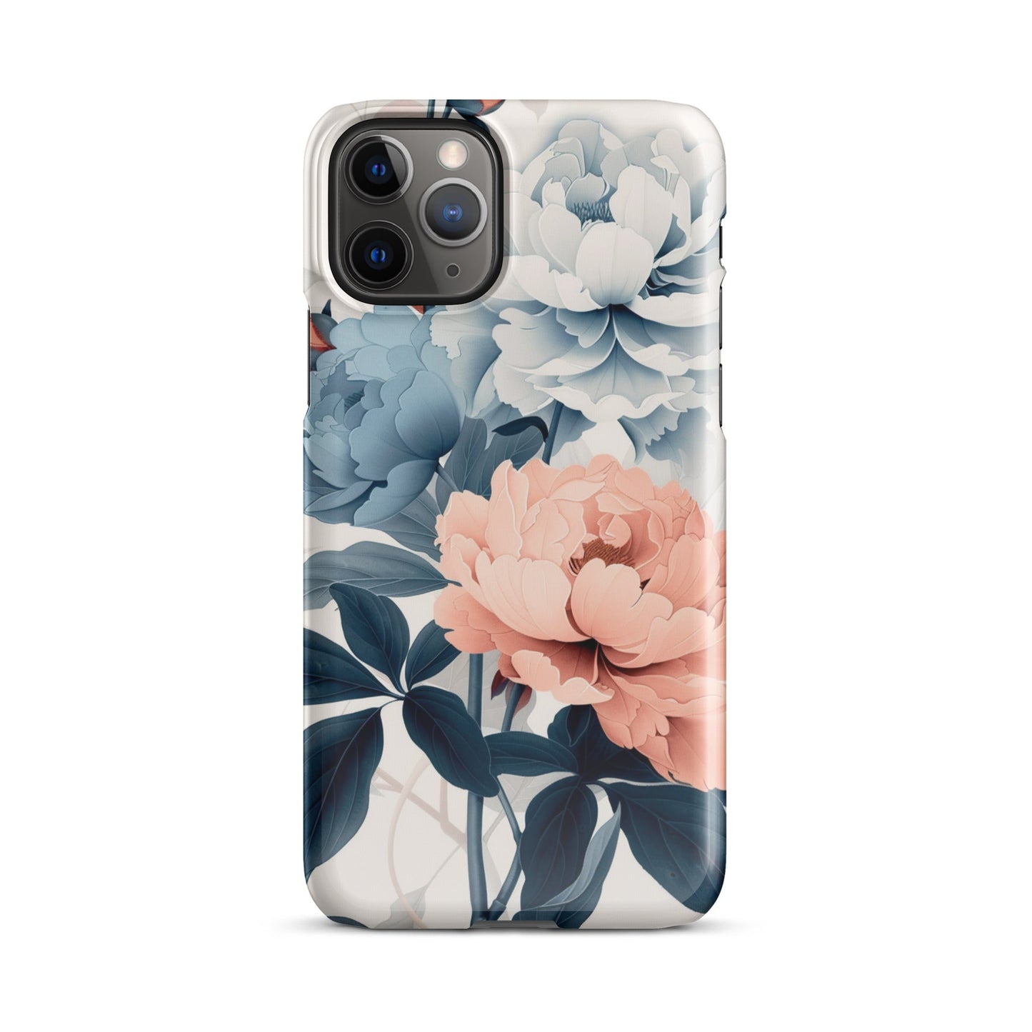 Tricolor Flowers Phone case for iPhone-2