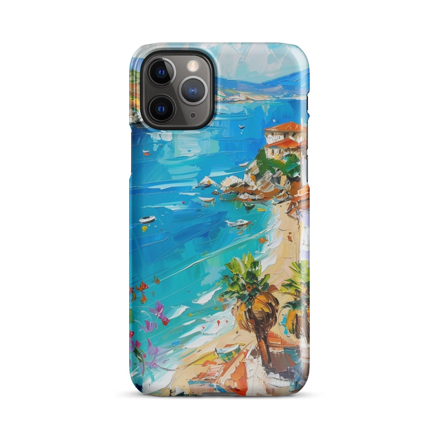 Mediterranean Beach Phone case for iPhone-2