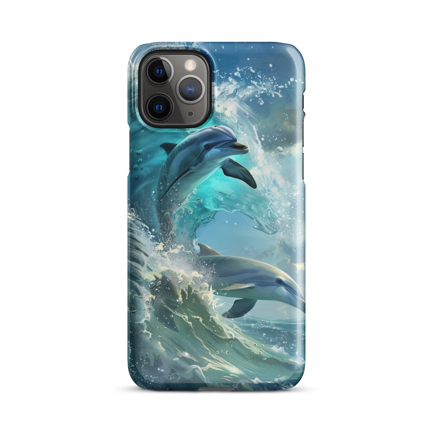 Dolphin Phone case for iPhone-2