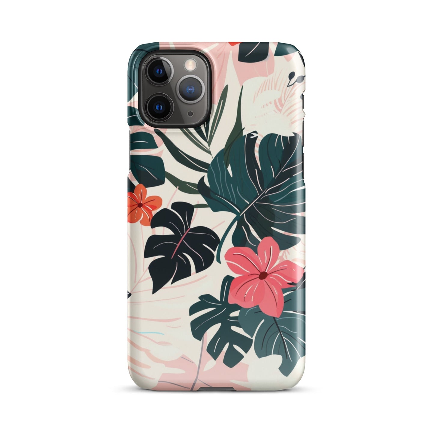 Flower leaves Phone case for iPhone-2