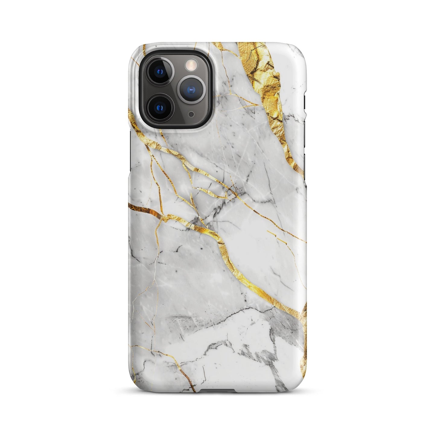 White Marble Phone case for iPhone-2