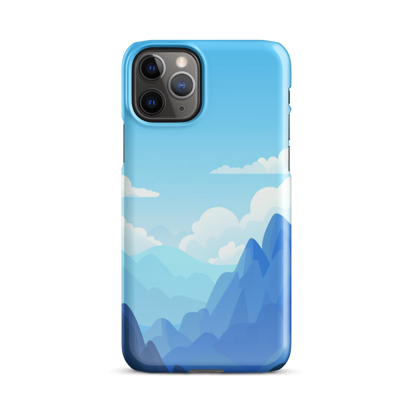 Blue Mountain Phone case for iPhone-2