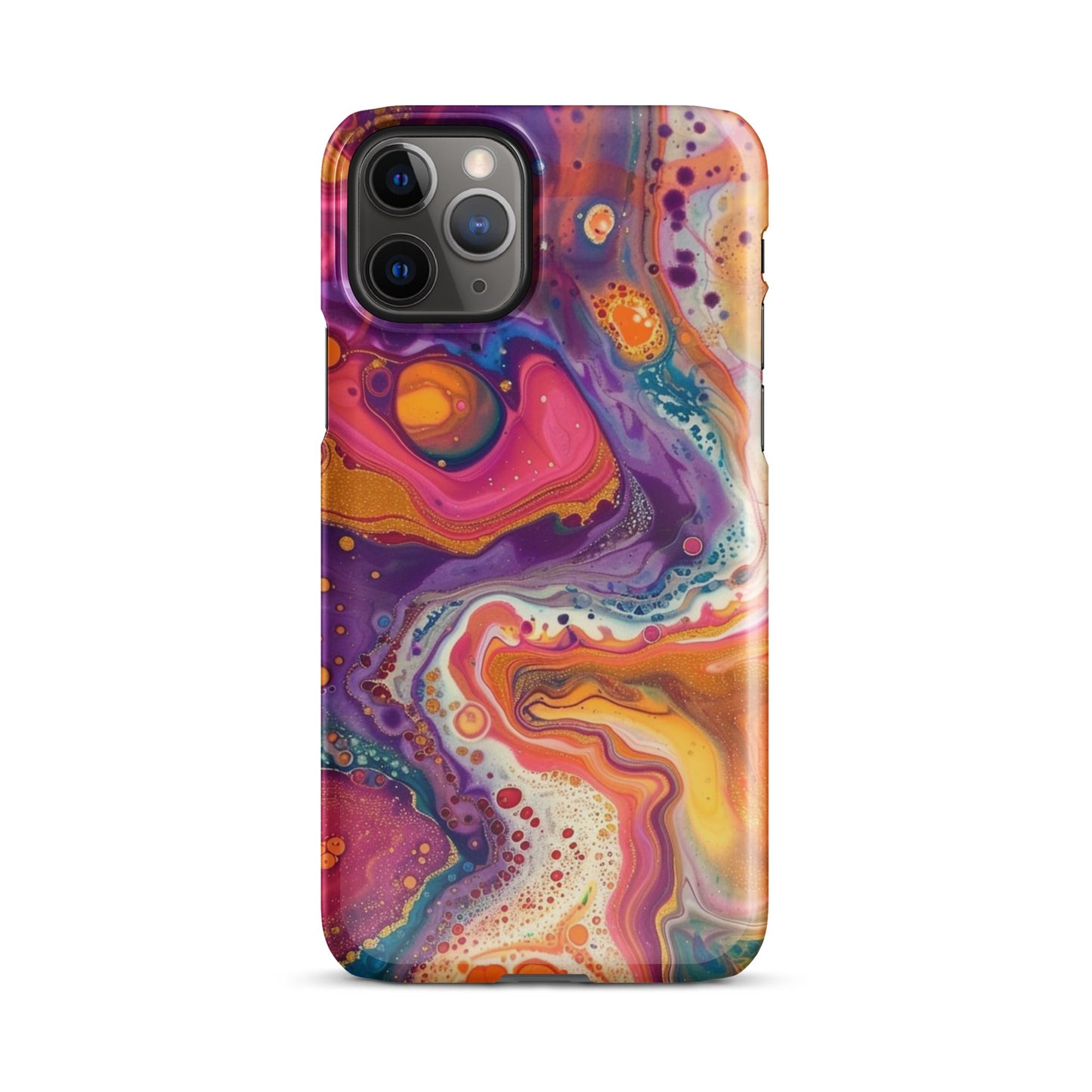 Rainbow Swirling Phone case for iPhone-2