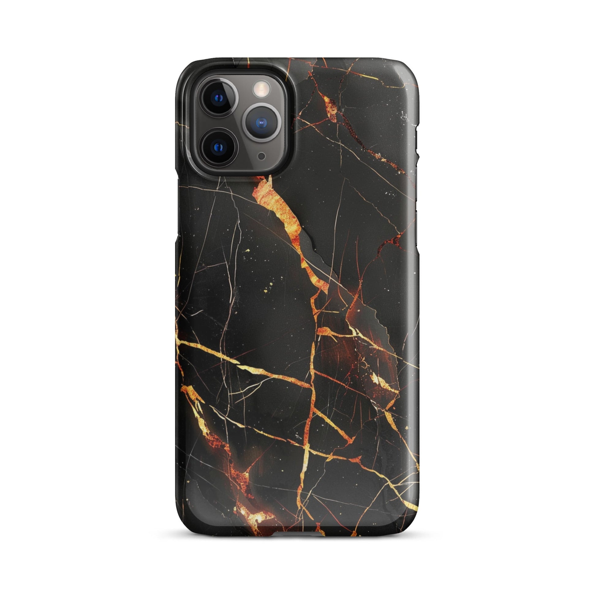 Black Marble Phone case for iPhone-2