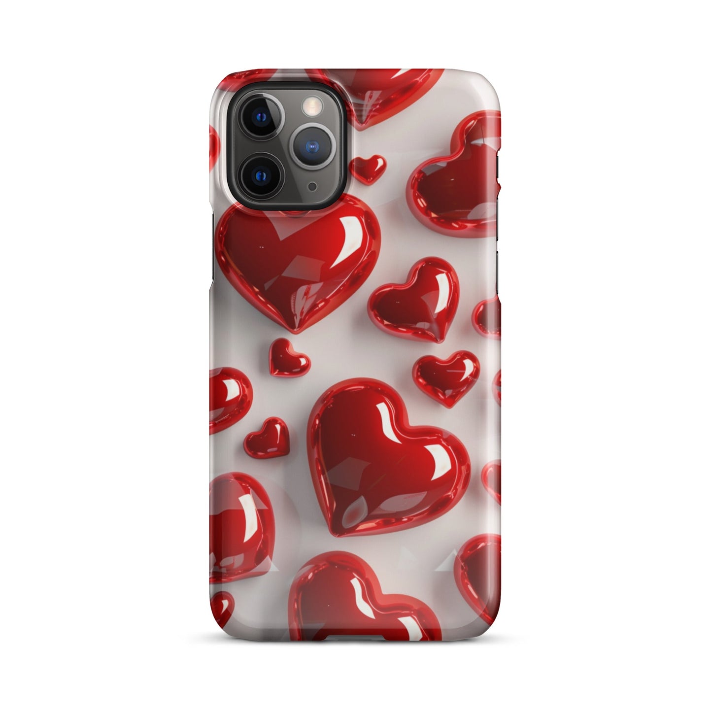 Red Hearts Phone case for iPhone-2