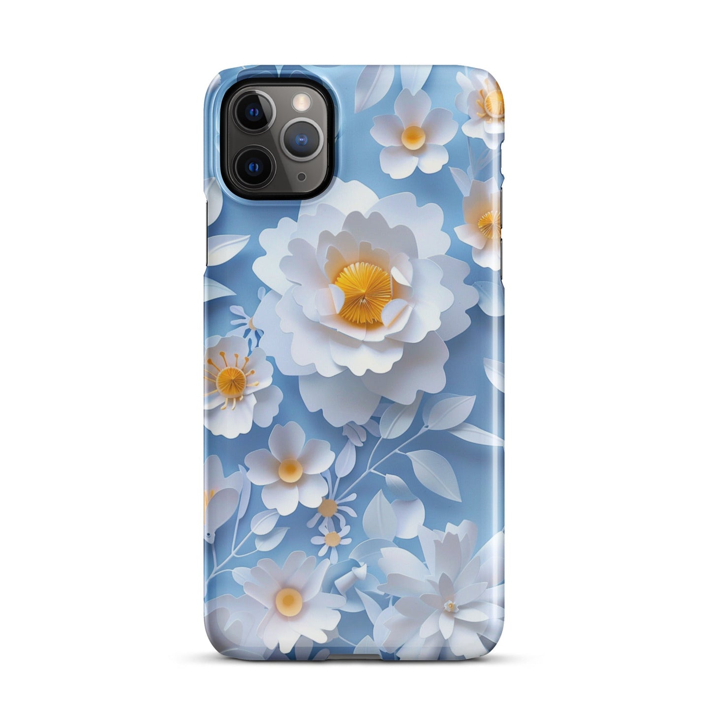 Daisy Blue Phone case for iPhone-4