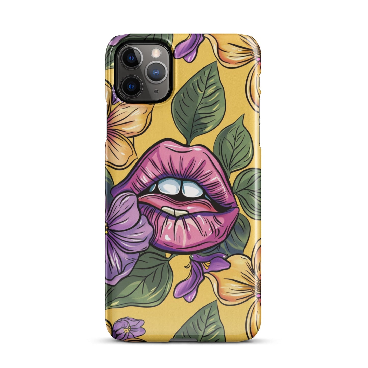 Vibrant Lips Phone case for iPhone-4