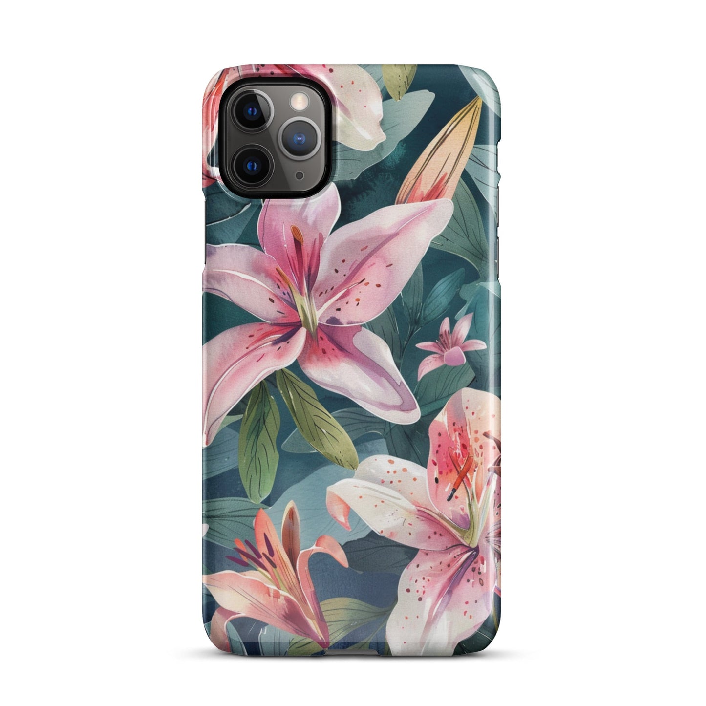 Lily Phone case for iPhone-4