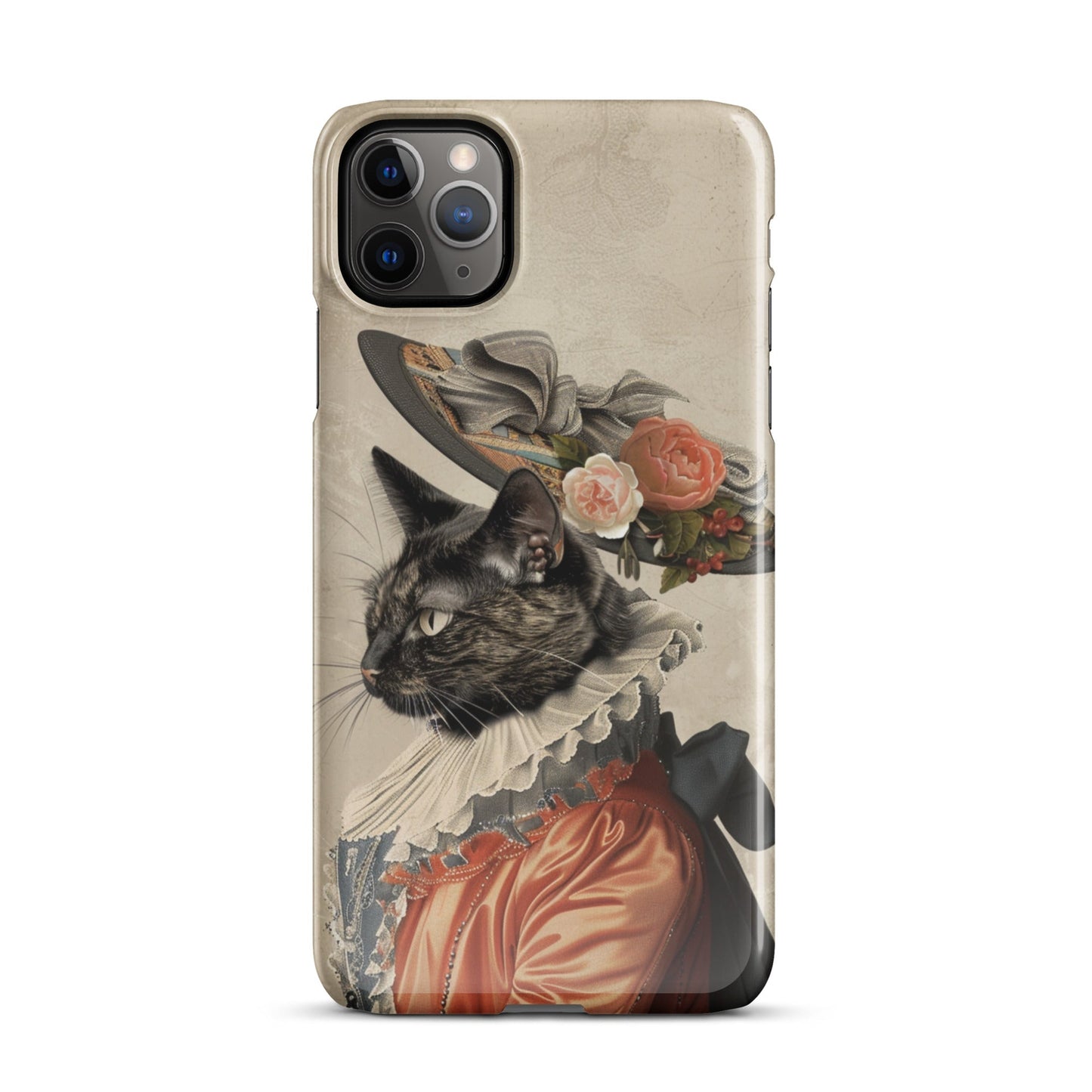 Cat Phone case for iPhone-4