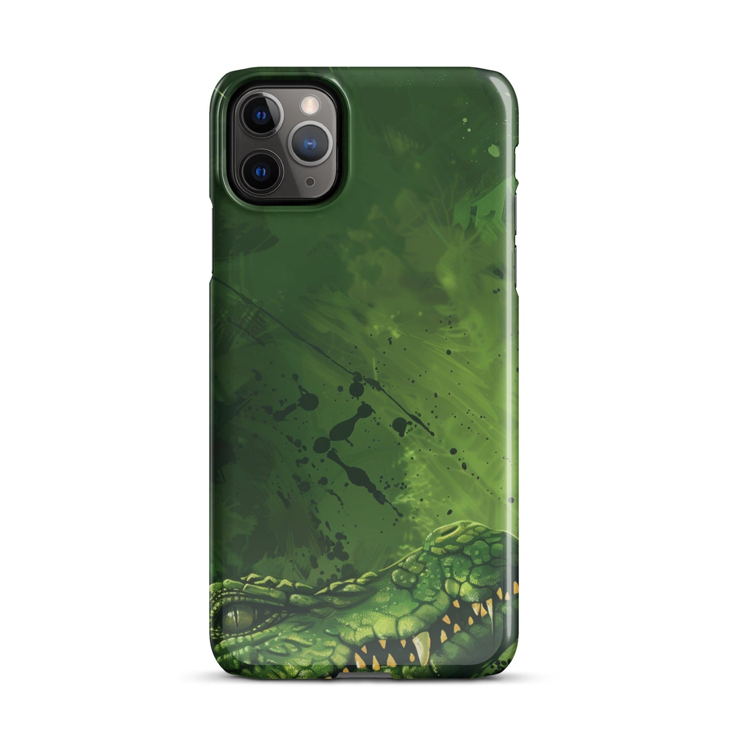 Crocodile Art Phone case for iPhone-4