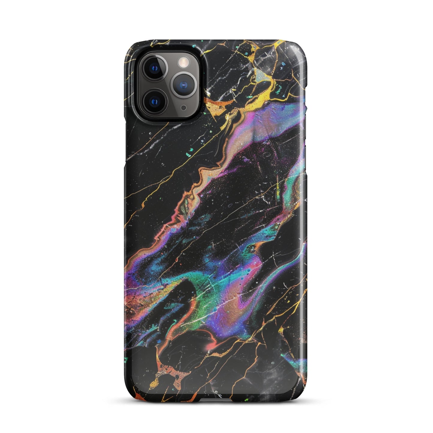 Rainbow Marble Phone case for iPhone-4