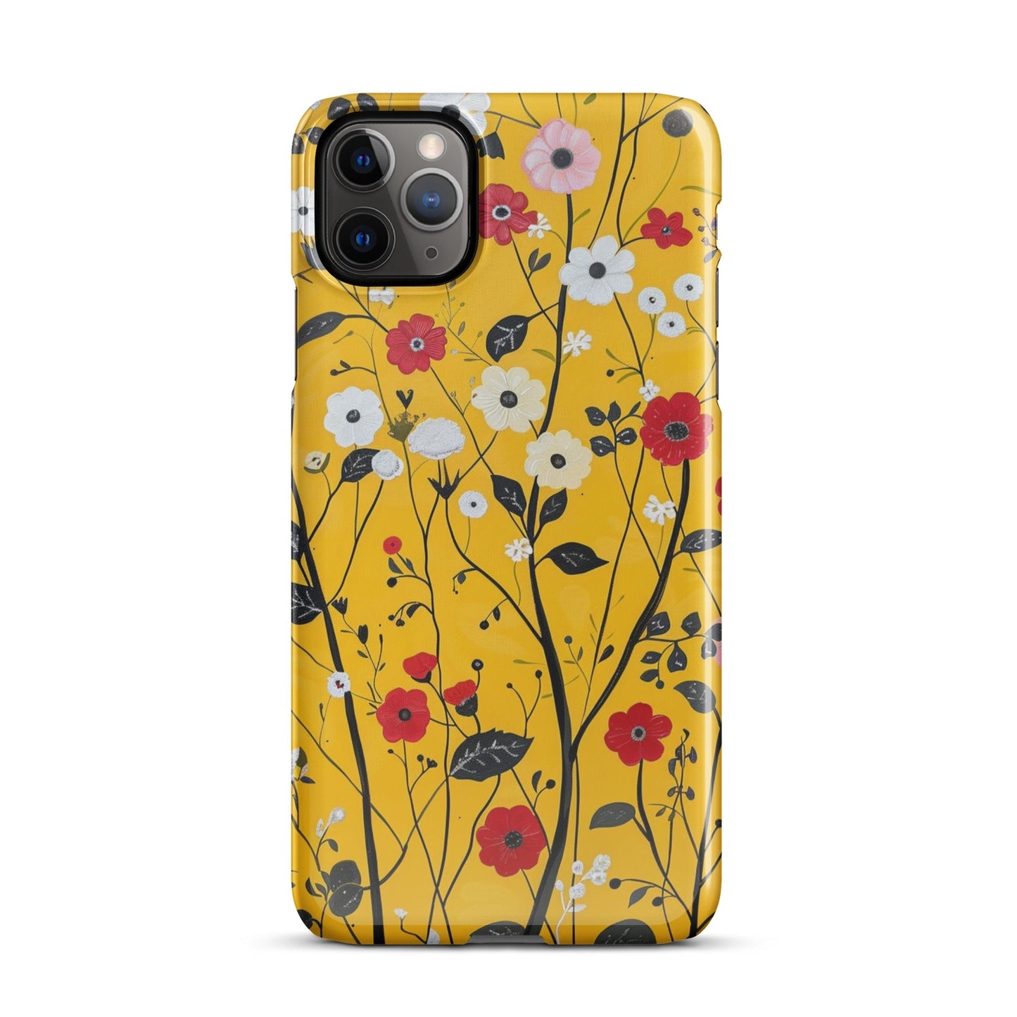 Floral 2 Phone case for iPhone-4