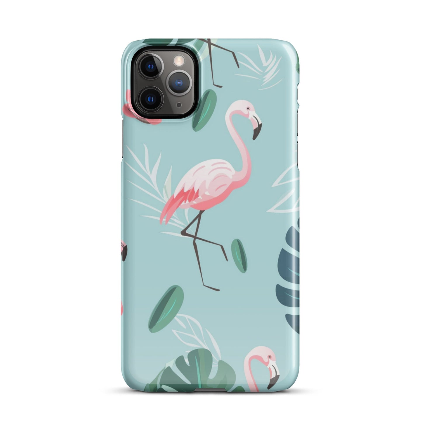 Tropical Flamingo Phone case for iPhone-4